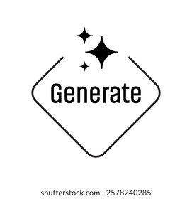 ai generated icon on white background
