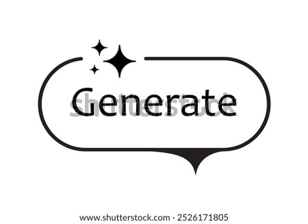 ai generated icon on white background