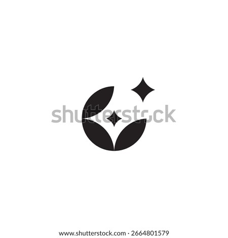 Ai generated icon. AI star and square icon. Tools for generate from the text. Computer help assistant. Large data processing concept. Icon element design for app and web. Vector illustration.
