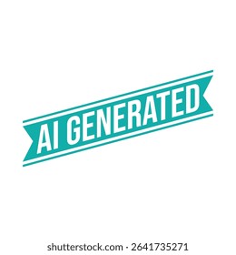 AI Generated Letter Rubber Stamp Vector Design Template