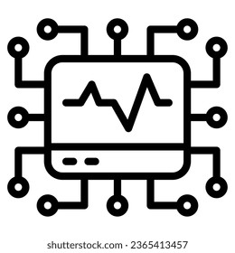 AI and Healthcare Diagnostics icon