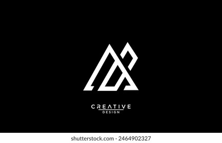 AI, IA, A, I, Abstract Letters Logo Monogram