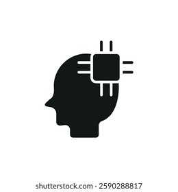 AI icon collection .design style with background