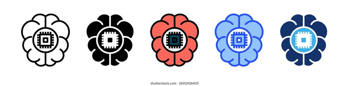 Ai Icon Set With Multiple Style Collection