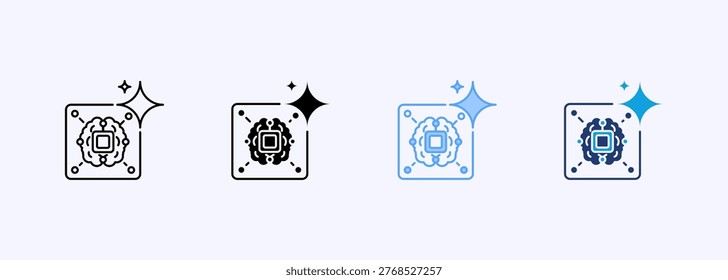Ai Icon Set Multistyle Various Collection Element For Design