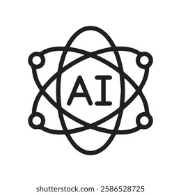 Ai illustration and icon design pack line and fill design