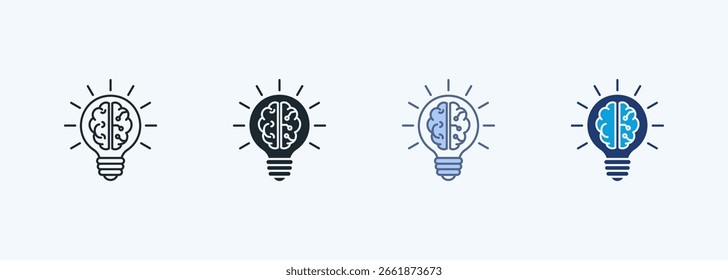 Ai Innovation Multiple Style Icon Collection