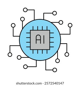 AI Integration – Circuit Board Representing Unified Systems