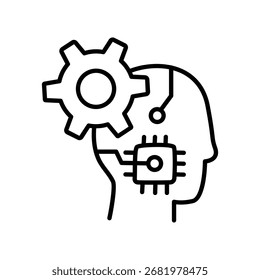 Ai Integration  doodle icon eps 10 file