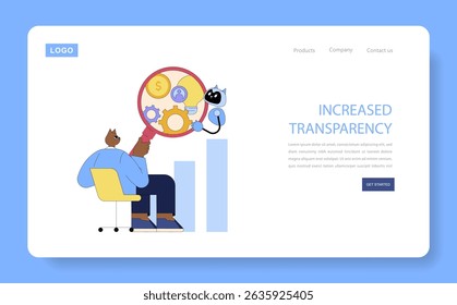 AI integration for mid-sized businesses enhances decision-making efficiency. Managers leverage technology for improved insights, driving growth and transparency in operations. Vector illustration.