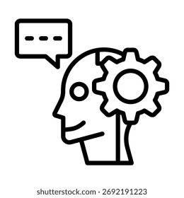 Ai Interaction Icon Element For Design