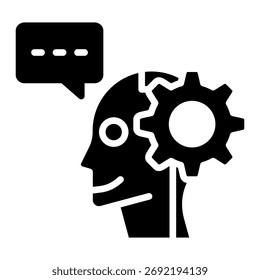 Ai Interaction Icon Element For Design