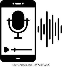 AI Interactive Voice Response vector design, Artificial general intelligence symbol, Natural Language Processing sign, Machine Deep Learning stock illustration, Automatic Speech Recognition concept