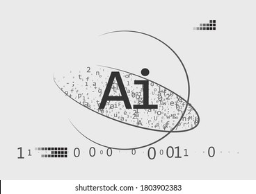 AI Letter Artificial Intelligence. Easy to use for adding text and captions to your photos.