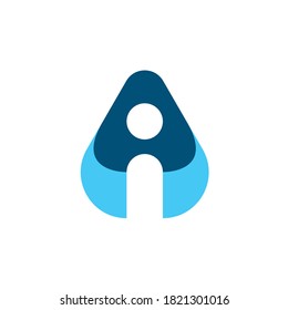 Ai Letter Business Template Vector icon illustration design