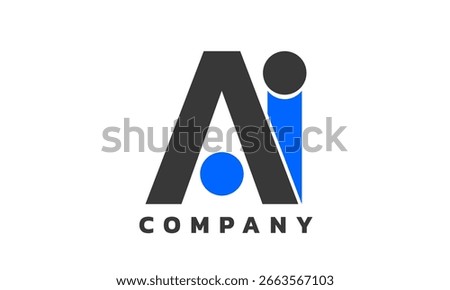 AI Letter Creative Design Logo Template