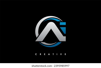AI Letter Initial Logo Design Template Vector Illustration