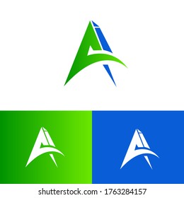 AI Letter Logo Design , A Logo , I logo