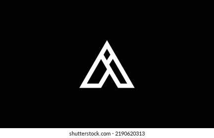 Plantilla de ilustración vectorial de diseño de logotipo de letras AI, vector de logotipo de letras.