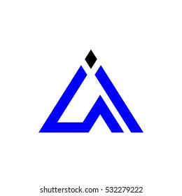 ai letter vector logo