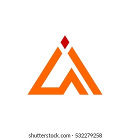 ai letter vector logo