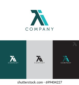 AI Letter Vector logotype Design Template