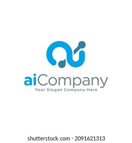 Ai Logo Design Abstract Template 