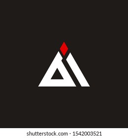 AI logo vector icon donwload template