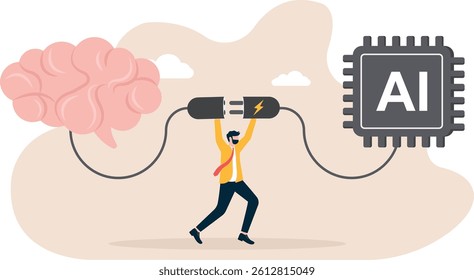 AI, Machine learning, Hands of robot and human touching big data of Global network connection, Internet and digital technology,

