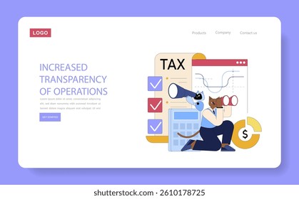 AI for Managers concept. Fostering increased transparency in operations through innovative tools and analytics. Essential for understanding business performance and enhancing decision-making. Vector
