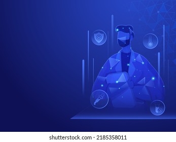 Ai Medical Concept Virtual Doctor Medical Stock Vector (Royalty Free