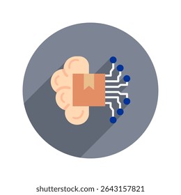 Modelo de color redondeado, mini icono de ilustración. uso para concepto moderno, impresión, interfaz de usuario, kit de UX, Web y desarrollo de App. Vector relacionado con la oferta de productos, marketing, negocios.