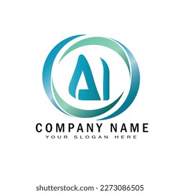 AI MODERN CREATIVE EINZIGARTIGE LOGO-DESIGN FÜR UNTERNEHMEN