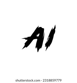 Design-Idee für AI-Monogramm-Logos