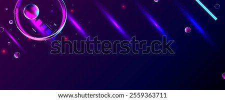 AI moves to the final output neon abstraction background cosmos new art 3d starry sky glowing galaxy and planets