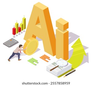 AI neural network in help to earn money and increase profit