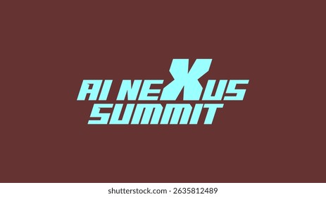 AI Nexus Summit Logo Vector Obras de arte logotipos