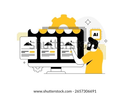 AI product recommendation improves personalized shopping experience and boosts conversions. Marketplace Agentic AI personalization UX design and e-commerce personalization.