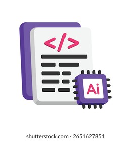 Ícone de estilo do AI Prompt Vetor. Arquivo Eps 10
