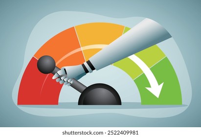 A IA reduz custos e riscos. A tecnologia aumenta a eficiência.