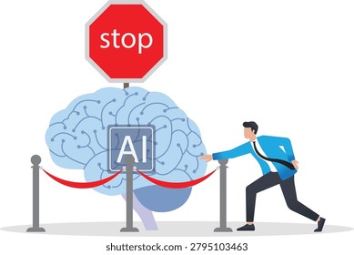 AI Regulation and Restriction, Controlling Artificial Intelligence, Ethical Technology Boundaries, Managing AI Development, AI Safety Protocols.