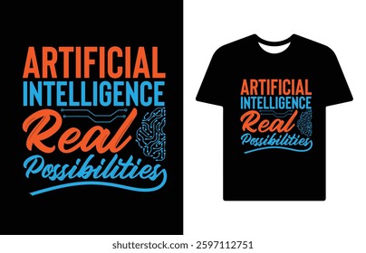 AI Related t shirt design