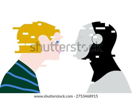 AI robot and human interaction: the impact of artificial intelligence on human brain and risk of over-reliance on AI systems.