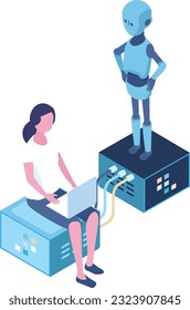 ai robot technology and people