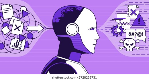 AI robot trained on bad data is generating harmful sloppy content