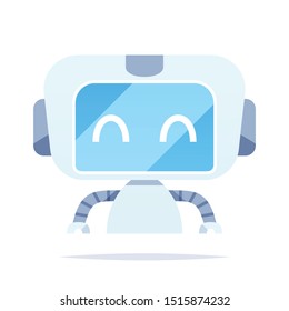 AI Robot vector isolated illustration