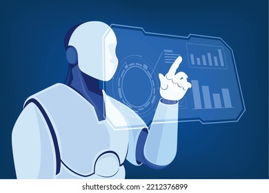 ai robot with vr template