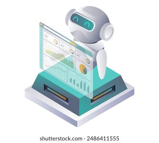AI Robots Support Data Analysis in Server Environments
