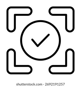 Elemento Ai Scan Icon Para Design