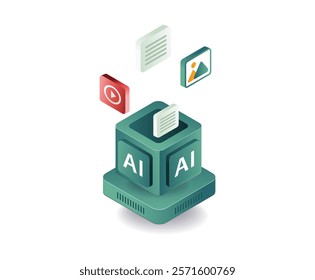 Ai server information data technology